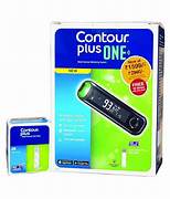 Blood Glucose Monitor - Contour Plus One with 25 strips free